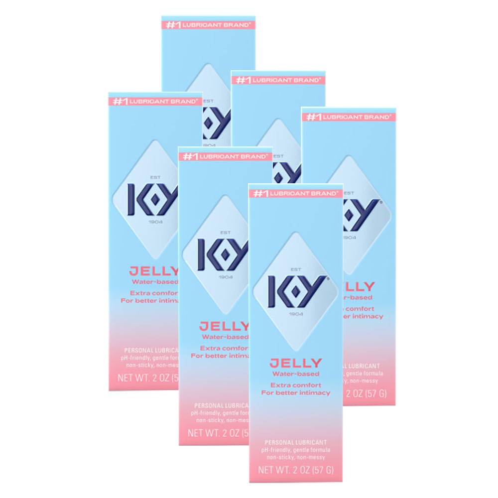 K-Y JELLY LUBRICANT (Pack of 6)