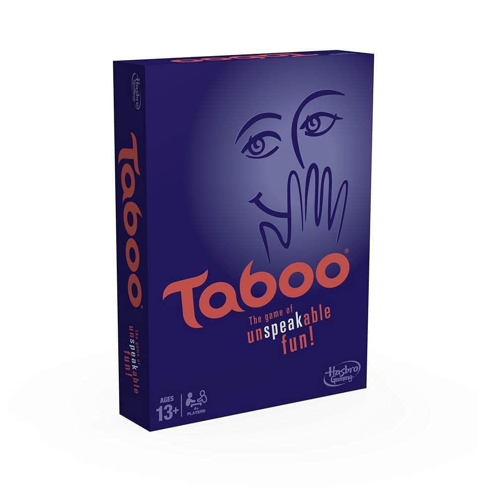 CHARMI ENTERPRISE Taboo Board Game, Guessing Game for Families and Kids Ages 13 and Up, 4 or More Players