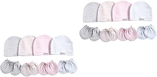 SAFIGLE 8 Conjuntos De Luvas Para Crianças Terno De Inverno Infantil Luvas Recém-Nascidas Para Meninos Acessórios Para Roupas Recém-Nascidas Chapéu Recém-Nascido Gorro De Algodão Para