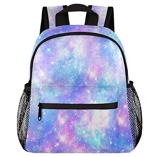 Colorful Starry Sky Kids Backpack For Girls Boys Galaxy Space Mini Toddler Camouflage Kids Backpack Back To School Bookbag For Daycare School Nursery Preschool Kindergarten Kids Backpack 12 Inches #TOP14