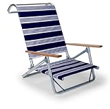 Telescope Casual 74153801 Original Mini-Sun Chaise Folding Beach Arm Chair, Night