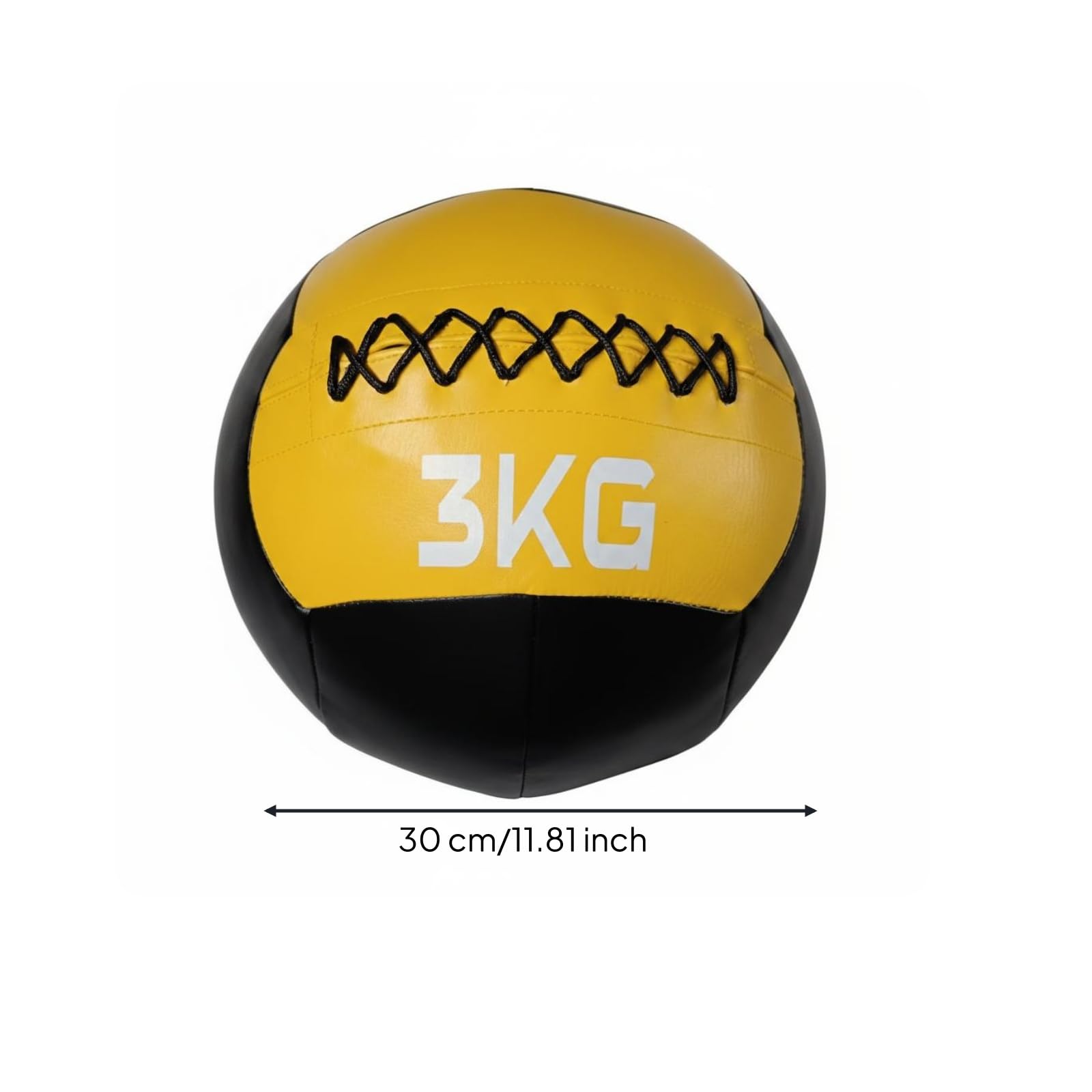 Gralara Pelota Medicinal Agarre Fácil Balón Medicinal Resistente Balón Fitness