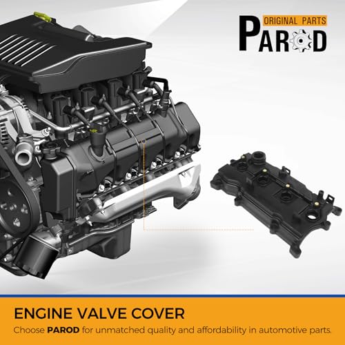 PAROD 132643KY0A Engine Valve Cover w/Gasket Fit for 2014-2021 Infiniti QX60, 2013-2017 Nissan Altima,2016-2016 Murano, 2014-2015 Pathfinder, 2014-2016 Rogue, L4 2.5L by PAROD - Used condition - Image 2