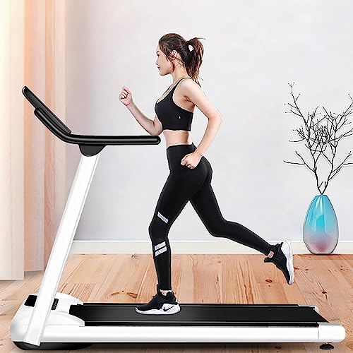 Image of Folding Treadmill, Mini Treadmill with Adjustable LCD Screen, Supports Different Running Speeds from 1-10KM /H, Covers an Area of ​​0.2 Square Meters, Suitable for Home and Office