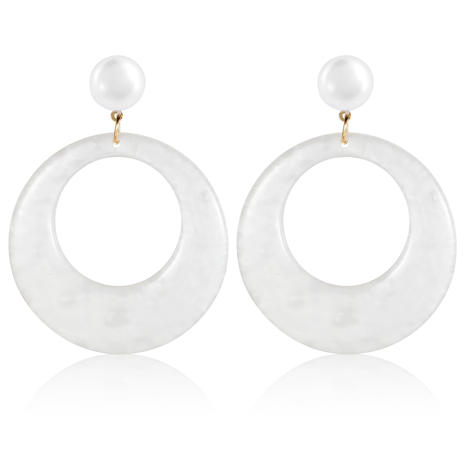 Thinp1 Pair 70s Earrings For Women Trendy Pet Earrings Fashion