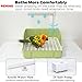 Automatic Parakeet Bird Bath with Pump, Large Bird Shower Fountain Indoor Bathtub with Running Water, Parrot Bath Tub Faucet for Pet Birds, African Grey, Cockatiel, Conure, Budgie, Lovebird