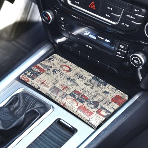 Organizador de Documentos para Auto Piel miniatura 5