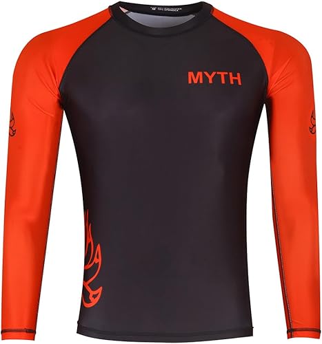 Miniatura 3 de Myth MMA Grappling Jiu Jitsu Wear MMA Rash Guards BJJ Leggings No Gi Shorts Set