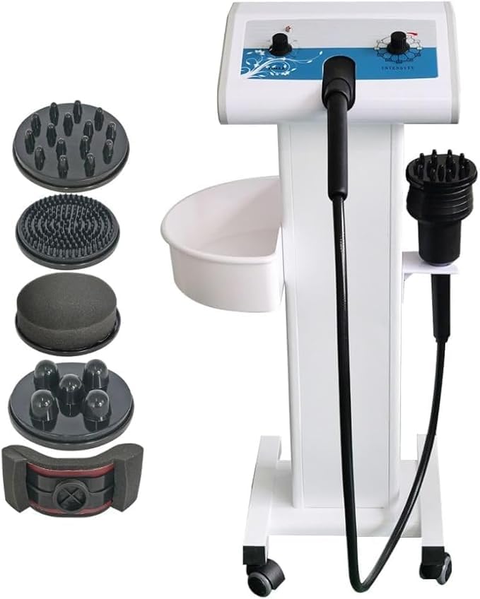 G5 Professional Body Massage Machine for Pain Relief, Slimming & Inch Loss | Deep Tissue Muscle Vibration Massager with 5 Heads | Anti-Cellulite Body Shaping & Fat Burning Therapy Device-picture-29