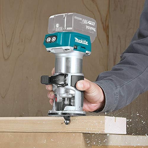 Makita XTR01Z 18V LXT Brushless Compact Router (Tool Only) - Image 4