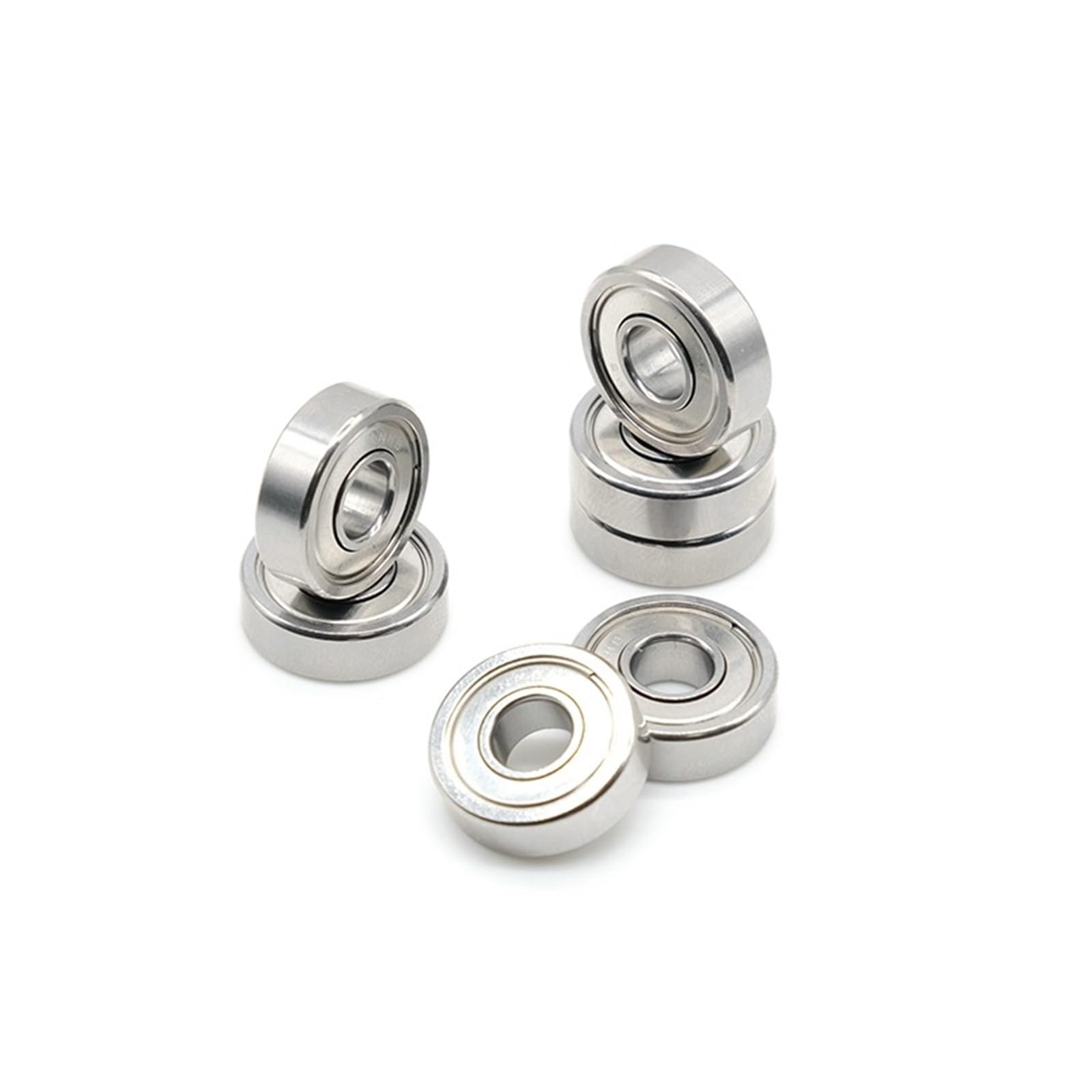 Rodamientos de bolas de acero inoxidable S1660ZZ 6 x 16 x 5 mm (10 unidades)