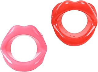 Beaupretty 2 Pçs Corretor Facial Lábio Músculo Cintura Trainer Com Tiras Corretor De Sorriso Boca Lábio Tensor Face-Lift Exercitador Face-Lift Lábios Produtos Faciais Ferramentas Faciais