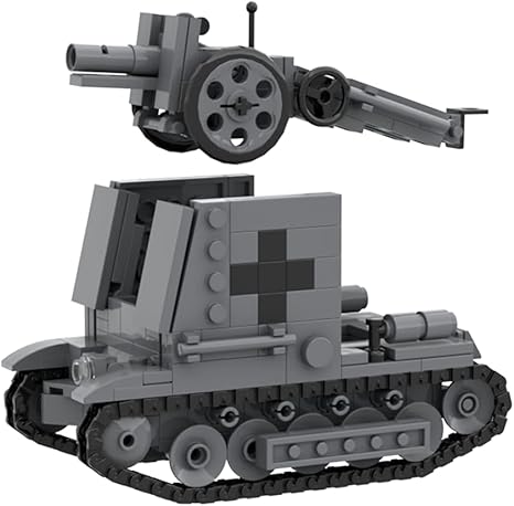 Amazon Co Jp テクニクス戦車モデル 370 Pcsドイツ陸軍バイソン自走砲戦車ww2軍用戦車ビルディングブロックmocセット レゴテクニックと互換性のある建設セット ホビー