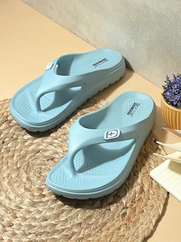 Image of Flip Flops for Women | Lightweight Thong Slippers with Soft EVA Sole | Anti-Slip Everyday Wear Sandals for Home & Outdoor