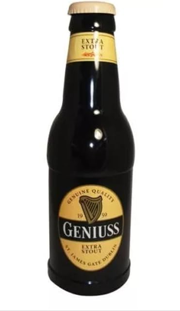 'GENIUSS' FUN ADULTS MONEY BOTTLE/SAVINGS MONEY BOTTLE/ NOVELTY MONEY BOX-60 cm height