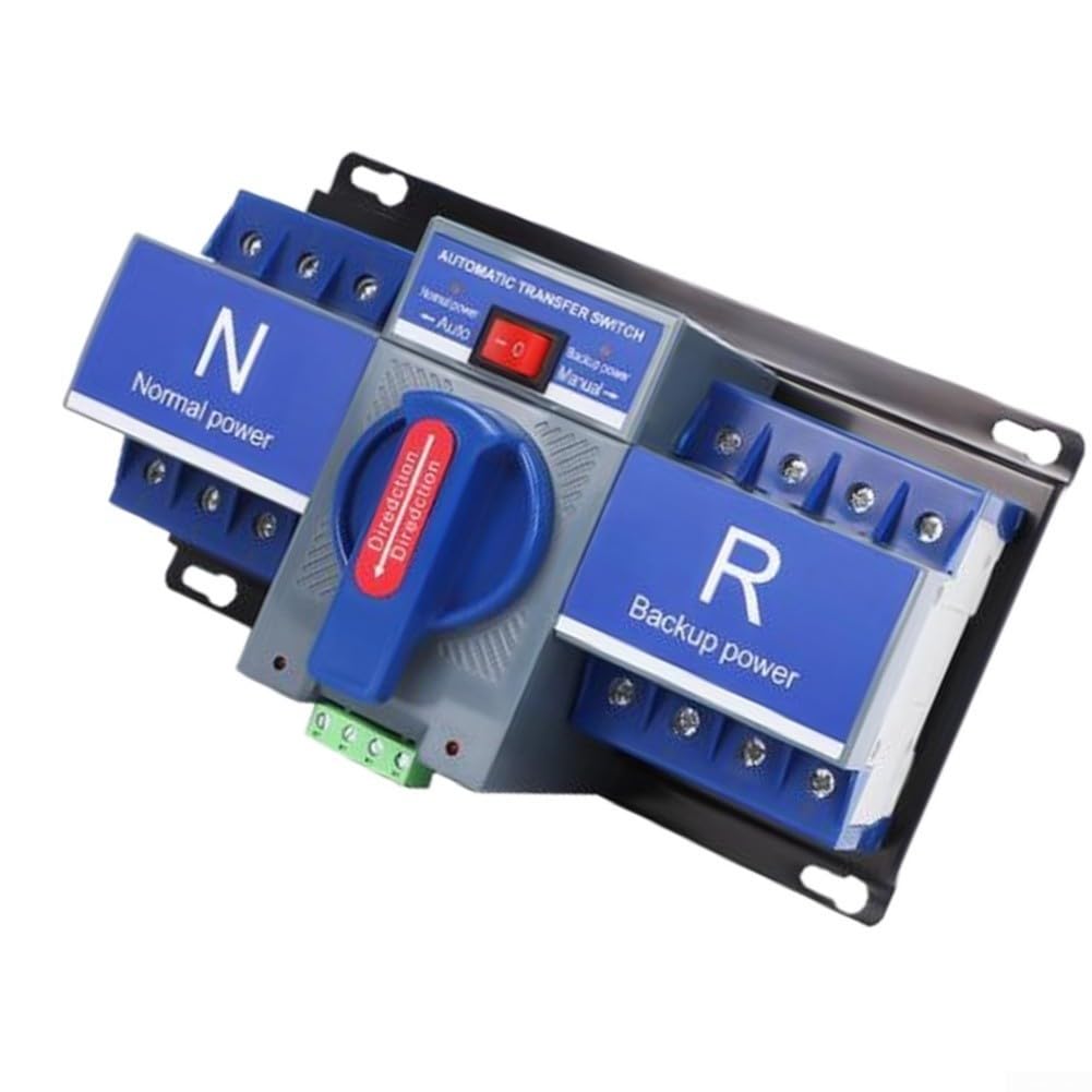 4P per ATS 380V Automatico Dual Power Switch Protezione 4P per ATS (50A) | Cambio automatico 1-2s, alimentazione senza interruzioni, ideale per data center, sistema da 380 V