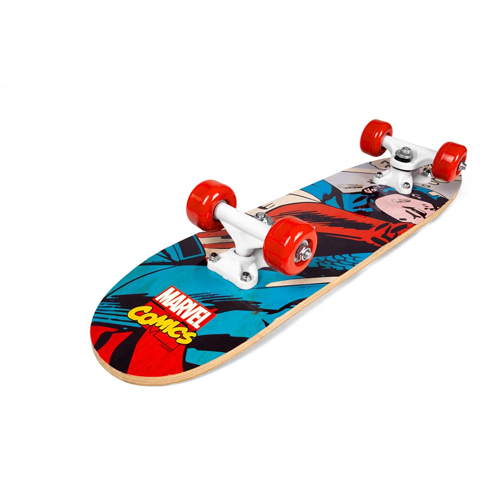 Skateboard in legno (legno) CAPTAIN AMERICA 61 x 15 x 8/10 cm (9940)