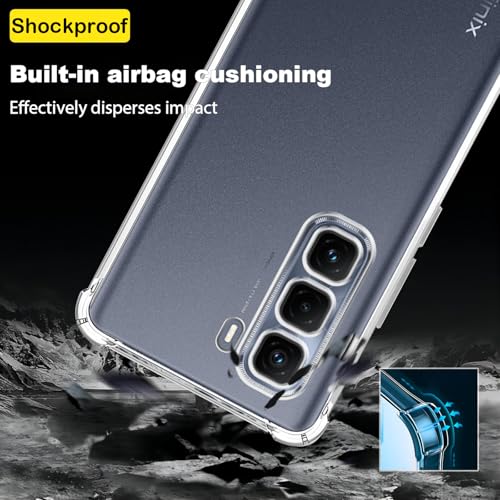 Coque Infinix Hot 50 Pro+ transparente pour usage quotidien actif