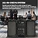 Fender Passport Conference S2 Portable PA System Bundle with Microphone Kit, Compact Speaker Stands, and Instrument Cable