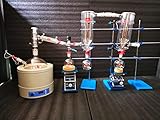 Labwang 5L Short Path Distillation Set,with 2 Cold Trap,110V Heating Mantle