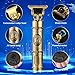 RQTYBUI Hair Clippers for Men, Cordless Electric Hair Trimmer and Beard Shaver, T Blade Zero Gapped Edgers Clipper Hair Cutting Kit, Rechargeable, Gift for Father