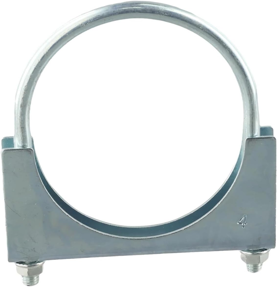 Exhaust Clamp 5pcs Stainless Steel U-Bolt Clamp For Automotive Exhaust Pipe, Tool-Free Installation