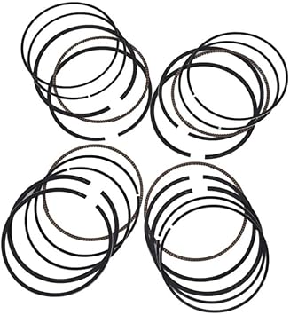 Motorcycle Parts STD Bore Size 57.5mm Piston Ring for ZZR400 ZZR 400 1990-2003 ZRX400 ZRX 400 I II III 1993-2008 Color 4 Sets 57.5mm