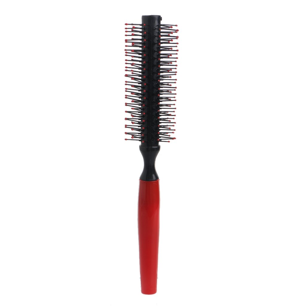 BOGEEL Roll Brush Round Hair Comb Curly Styling Care Curling Beauty Salon Tools,ABS Curling Comb