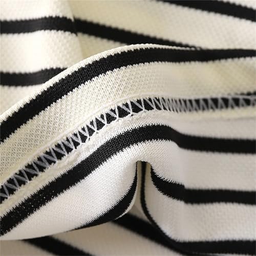 Kids Striped Knit Vest Sleeveless Cotton Sweater Soft Plain Knit Crewneck Ribbed Vest Girls Cute Bear Print Tank4