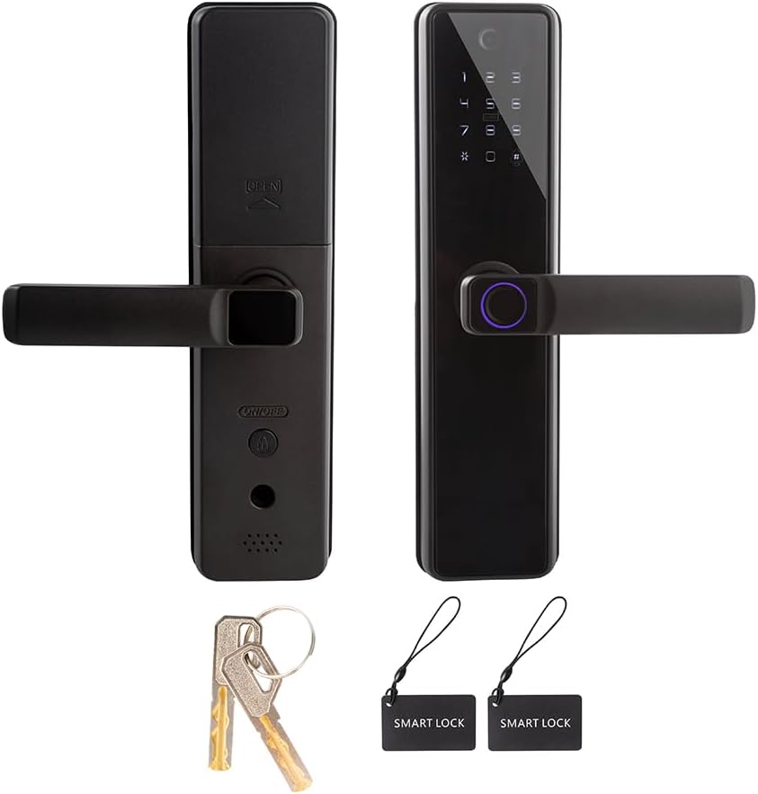 YESOP Fechadura Digital Eletrônica Inteligente Wifi Câmera Tag Senha Chave App Abertura À Distância Compatível Com Tuya