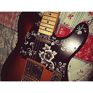Dopro Pickguard en plastique imprimé 3D à 8 trous pour guitare Telecaster, compatible avec les modèles américains… - Les Beatles, Paul McCartney, John Lennon, RIngo Starr, George Harrison Dopro Pickguard en plastique imprimé 3D à 8 trous pour guitare Telecaster, compatible avec les modèles américains… – Image 5