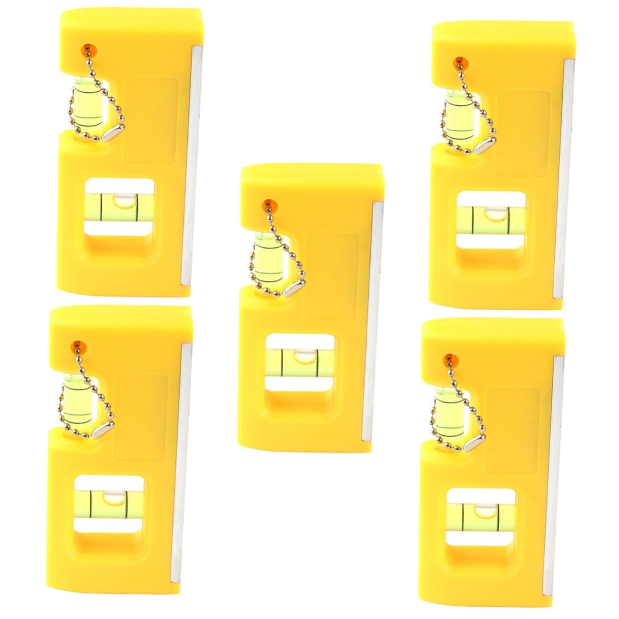SHINEOFI 5 Pezzi Livello Magnetico Livella a Bolla Rotonda Misura Strumento Livellatore Livelle a Bolla Livello Digitale Metro Livellamento Strumento Di Portatile Governate Plastica