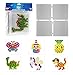 Produktbild La Manuli 4 Wasser Perlen Aqua Sticky Beads Platten Bastelplatten