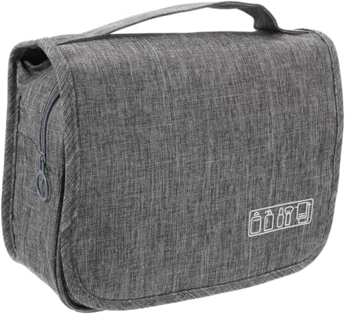 Necessaire de viagem para pendurar resistente à água, bolsa organizadora de maquiagem, bolsa de cosm