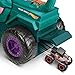 Hot Wheels Monster Trucks Car Chompin' Mega-Wrex, Large Toy Monster Truck & Toy Car, Eats & Poops 1:64 Scale Vehicles, Lights & Sounds
