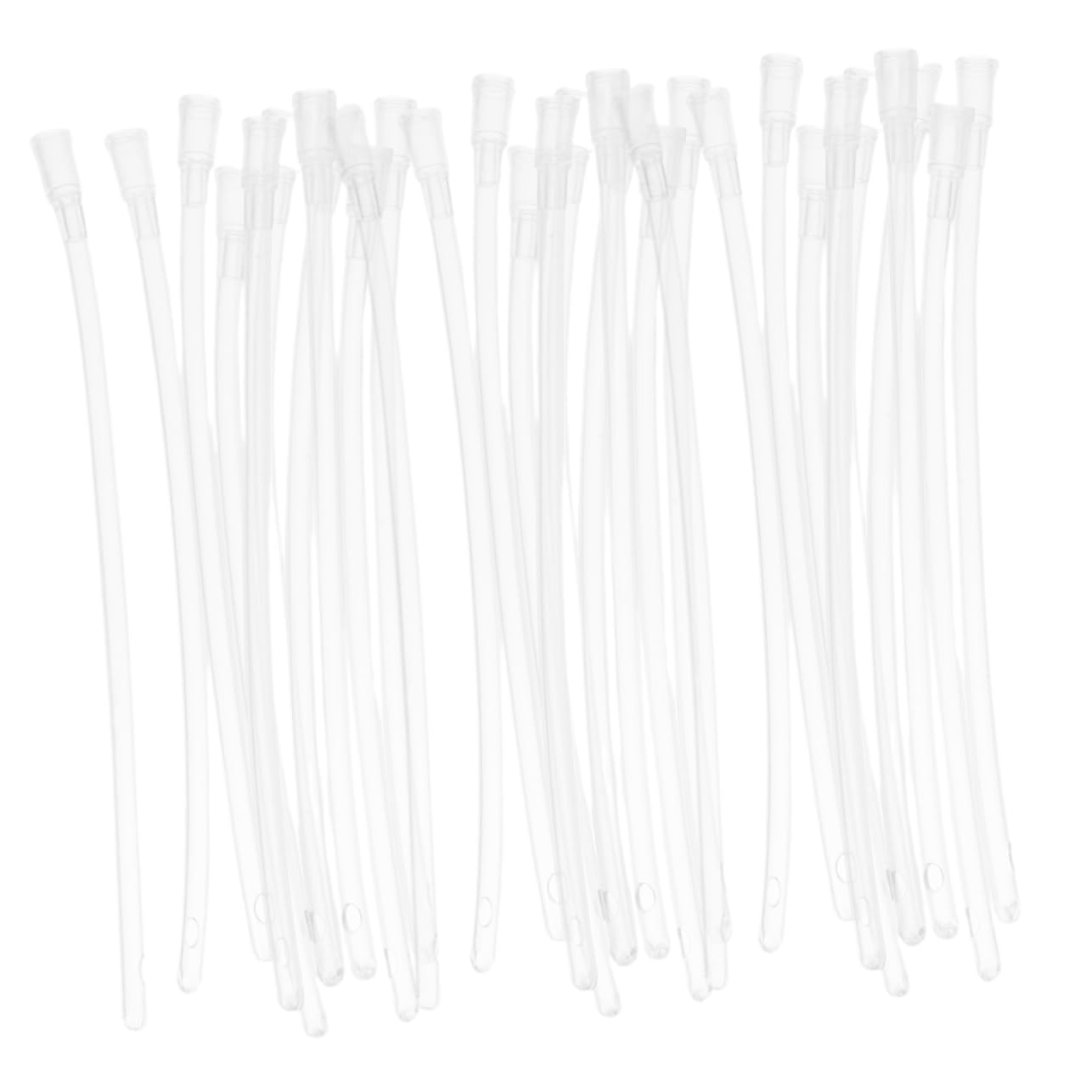 GRIRIW 100pcs Baby Bird Transparent Bird Feeder Replacement Accessories for Baby Parrots Budgies and Small Birds