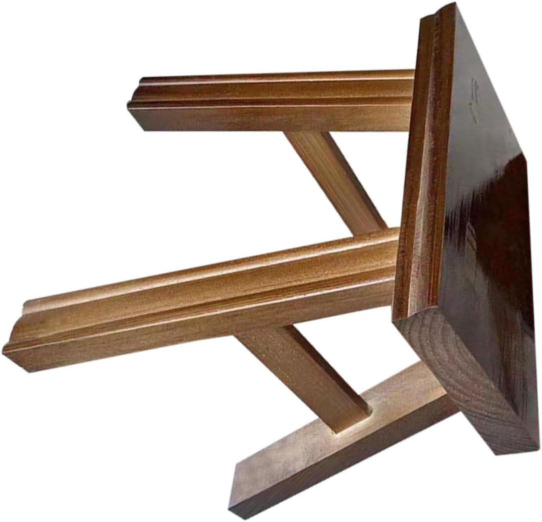 MAGICLULU Small Wooden Bench Multi-Functional Boys and Girls Stepping Stool for Home Kitchen and Bathroom Stool Step for Boys and Girls and Adults
