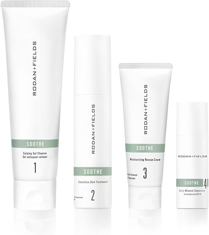 Rodan and Fields Soothe Regimen for Sensitive, Irritated Skin and Facial Redness
