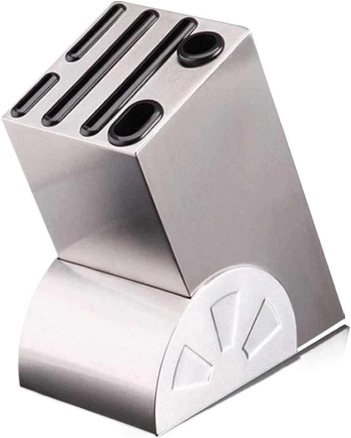 Knife Block Storage Stand Kitchen,Only Selling Cutter Holder,Stainless Steel Rack Supplies Seat Dish Shelf Tool