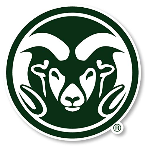Colorado State Rams 10 Inch Vinyl Mascot Magnet Officially Licensed Collegiate Product