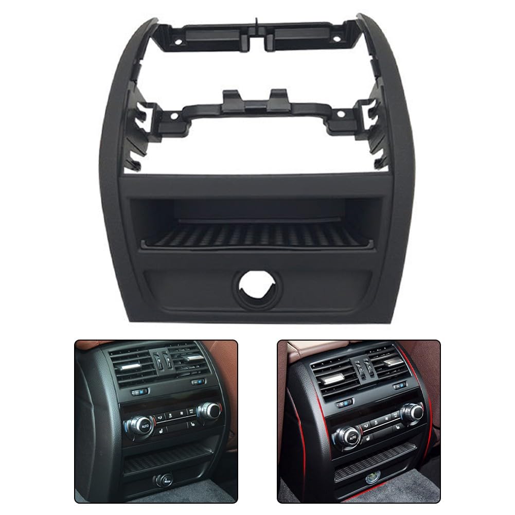 Cadre de grille d'aeration arriere BMW Serie 5 F10 F11 en ABS noir