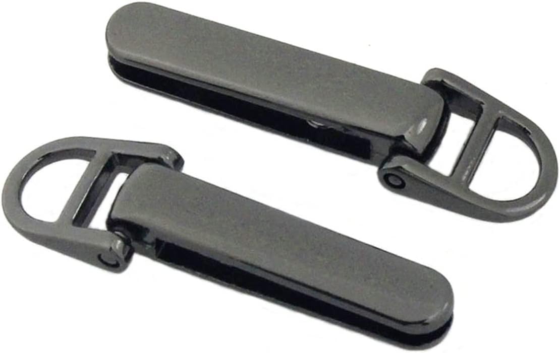 2pcs Metal Bag Side Edge Hang Buckle Zipper Connect Clasp for Leather Craft Bag Strap Belt Accessories