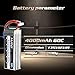 HRB 2pcs 6S 22.2V 4000mAh 60C Lipo Battery with EC5 Plug for RC Quadcopter Helicopter Car Truck Boat Hobby