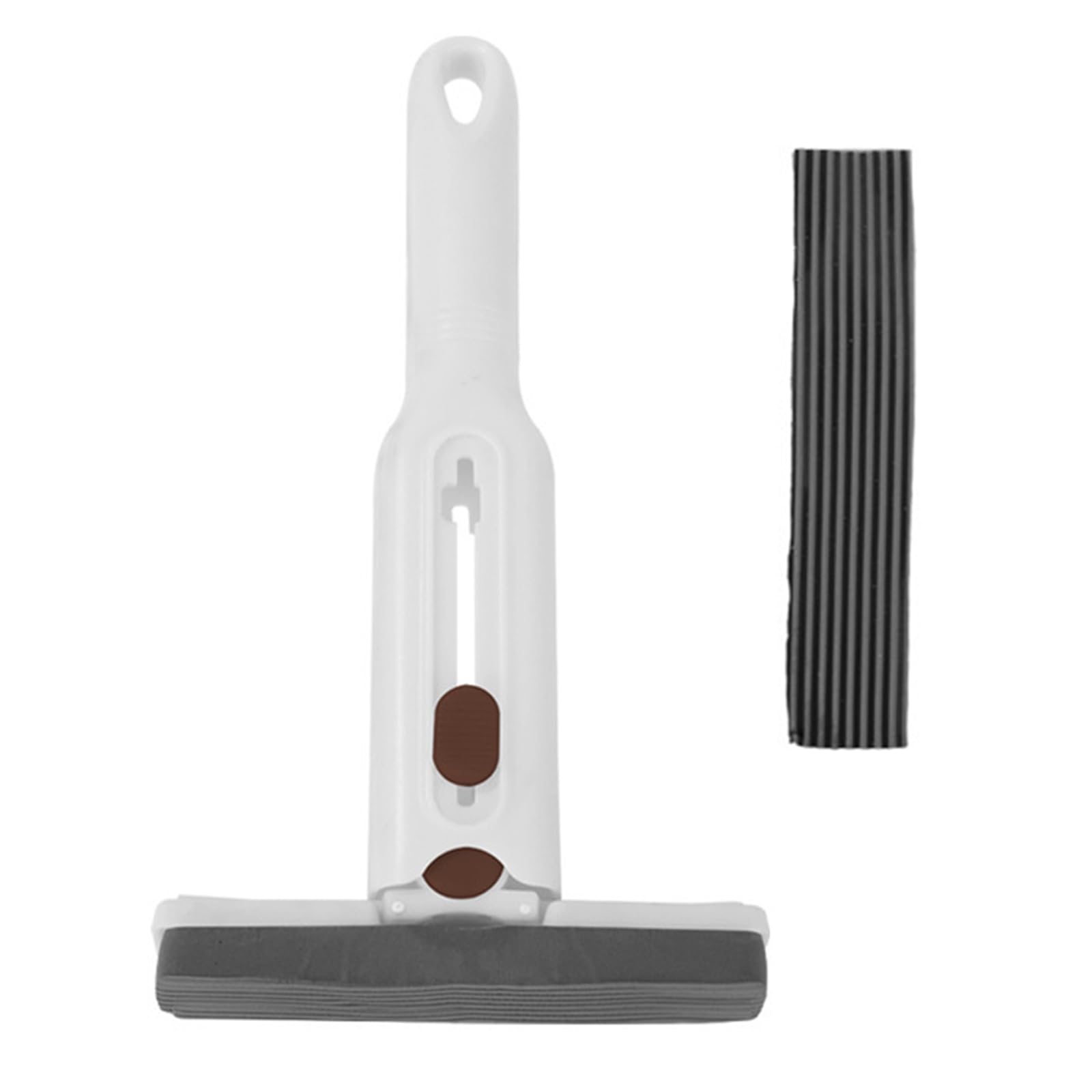mini mop, przenośny mokry mop, bez prania ręcznego, samościskający mop, bardzo chłonny mop gąbki, łatwy do czyszczenia na sucho z 2 gąbkami do napełniania