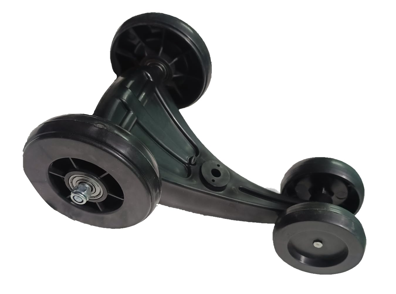 Magic Swing Car Front Wheel Set, Black, Compatible with All Models (Not For Panda Car)-image-24