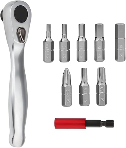 Kit de reparación de neumáticos de ciclismo, juego de artilugios portátiles multifuncionales, equipo de herramientas compactas para bicicletas con