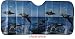 Dolphin sun shade. Kepp your car cool with a Dolphin sun shade by Designcovers