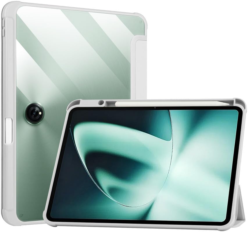 Robustrion Cover for OnePlus Pad Cover with Pencil Holder, Hybrid Flip Case Cover for OnePlus Pad 11.61 inch 2023, Support Auto Sleep Wake - Grey (B0C2PGWW3X) Amazon Price History, Amazon Price Tracker