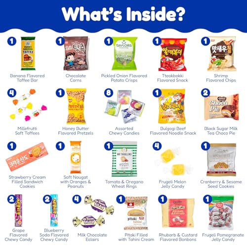Universal Yums AMZ-CARPACKAGE21-10APR2025 International Snack Box thumb #2