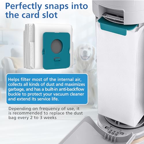 8 Pack VCA-ADB952 Dust Bag Compatible with Samsung Bespoke Jet Pro Extra/Complete Extra Handheld Vacuum Cleaner, 2.7L Large Capacity Dust Bag for VS20A95973B / VS20A95823W / VS20A95943N 6 8 Pack VCA-ADB952 Dust Bag Compatible with Samsung Bespoke Jet Pro Extra/Complete Extra Handheld Vacuum Cleaner, 2.7L Large Capacity Dust Bag for VS20A95973B / VS20A95823W / VS20A95943N - Image 6